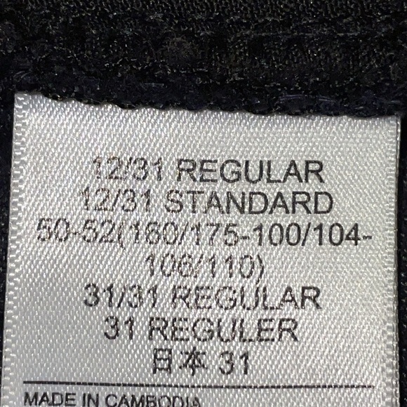 GAP ‘70’s Flare Black Crushed Velvet/Velour Pants.  Size 12/31. - Picture 3 of 11